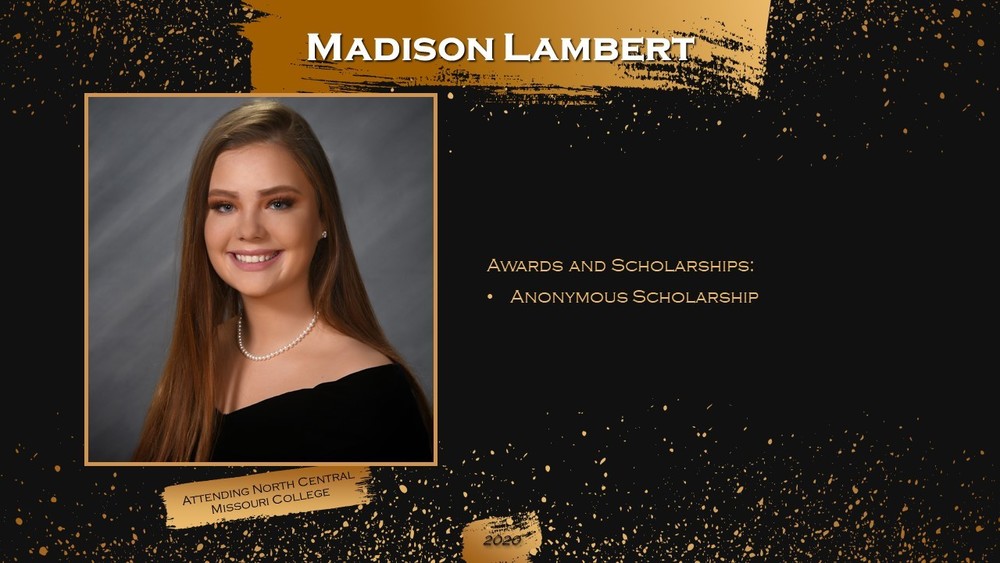 Senior Awards Spotlight - Madison Lambert