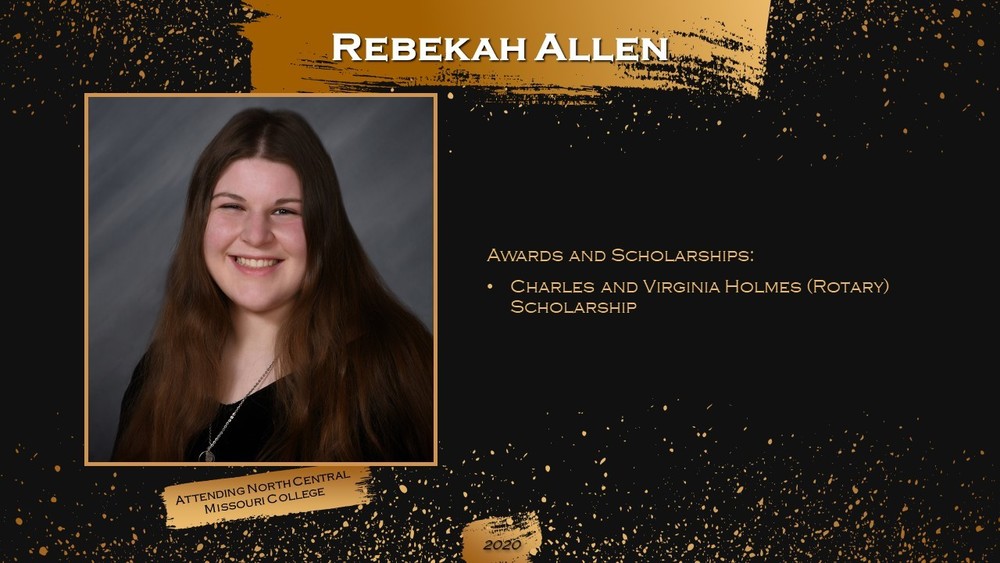 Senior Awards Spotlight - Rebekah Allen