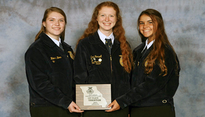 THS FFA Awarded Top Chapter Recognition