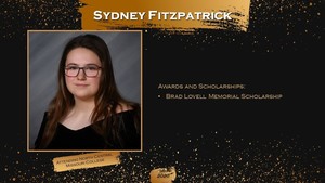 Senior Awards Spotlight - Sydney Fitzpatrick