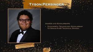 Senior Awards Spotlight - Tyson Persinger