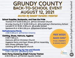Grundy County Back-to-School Event 8/12/21