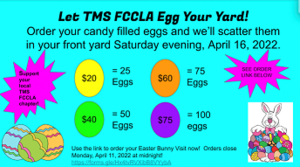 FCCLA Egg My Yard