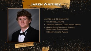 Senior Awards Spotlight - Jaren Whitney