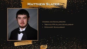 Senior Awards Spotlight - Matthew Slater
