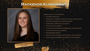 Senior Awards Spotlight - Mackenzie Klinginsmith